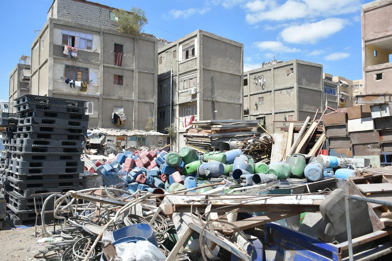 جانب من الازالة للمخالفات