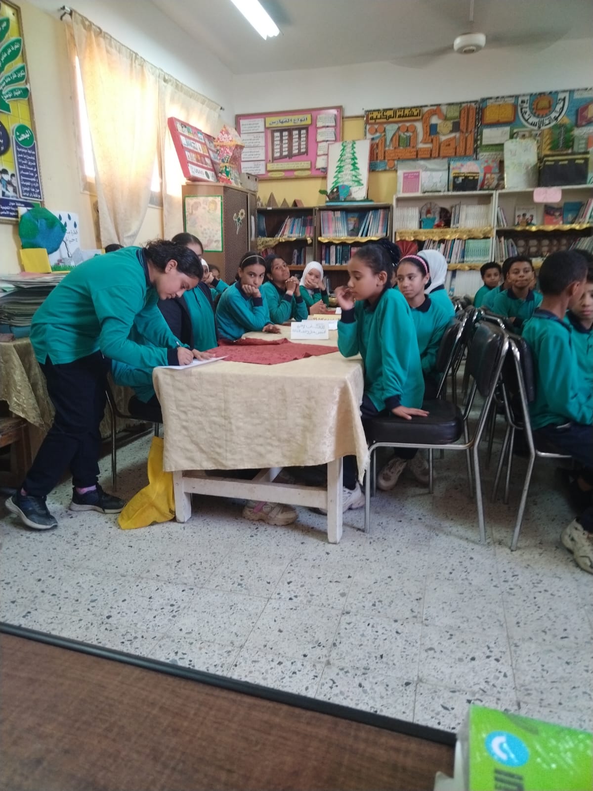 تفاعل الطلاب مع الندوة 