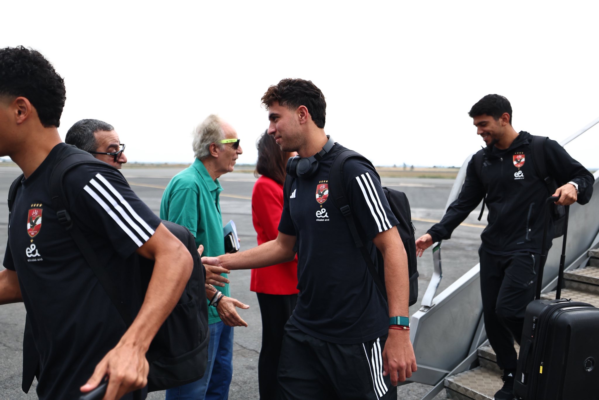 اللاعبين لحظة الوصول اللاعبين لحظة الوصول