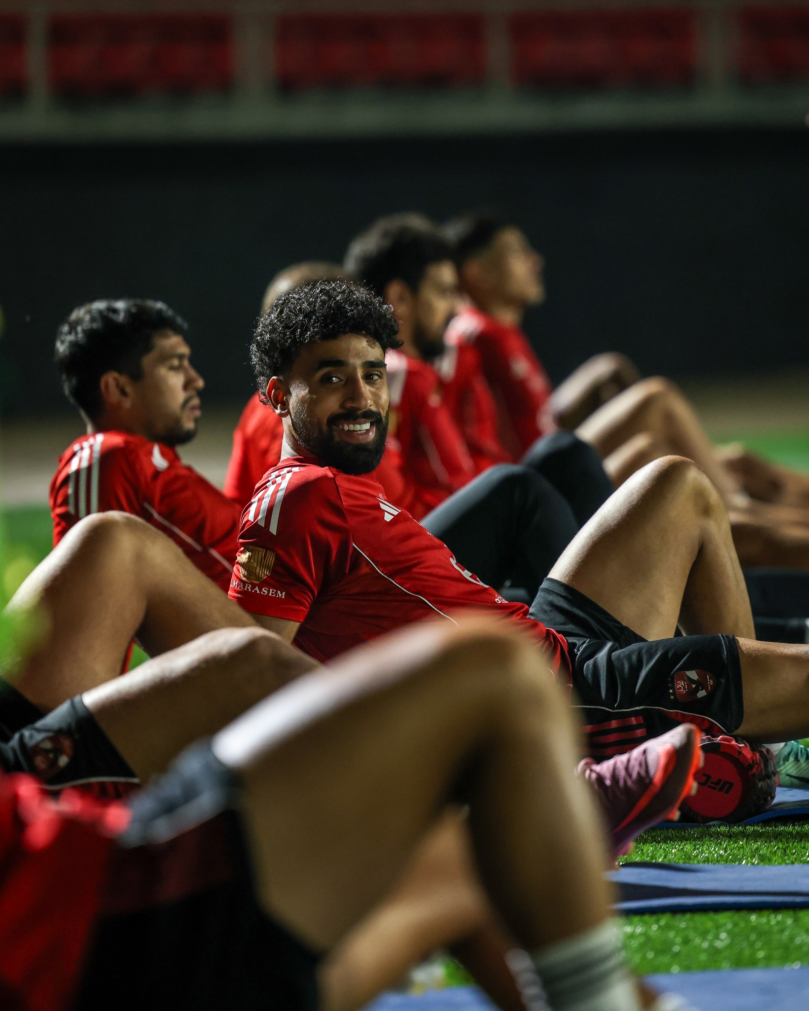 أول مران لفريق الاهلي في بورندي