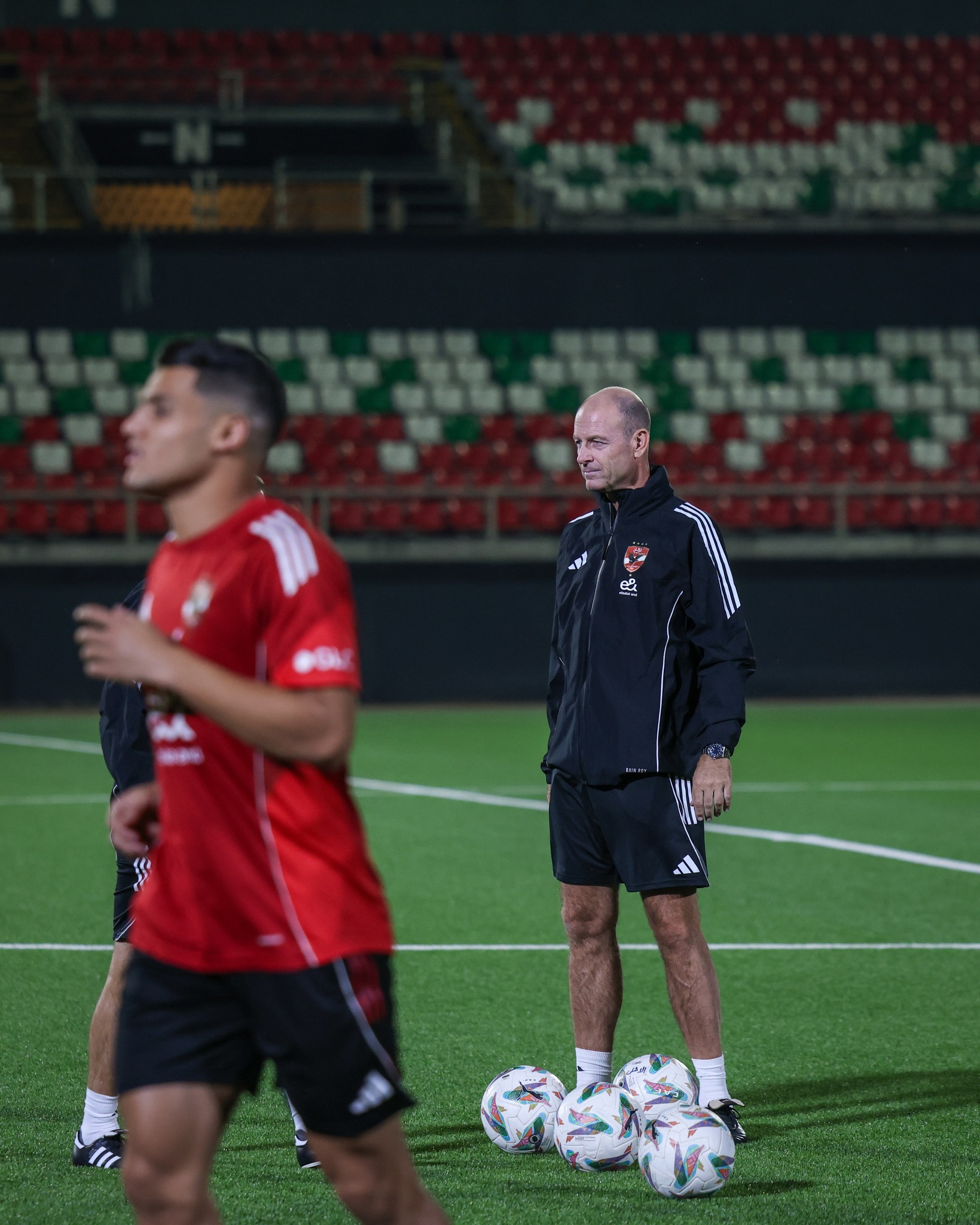 أول مران للأهلي في بورندي