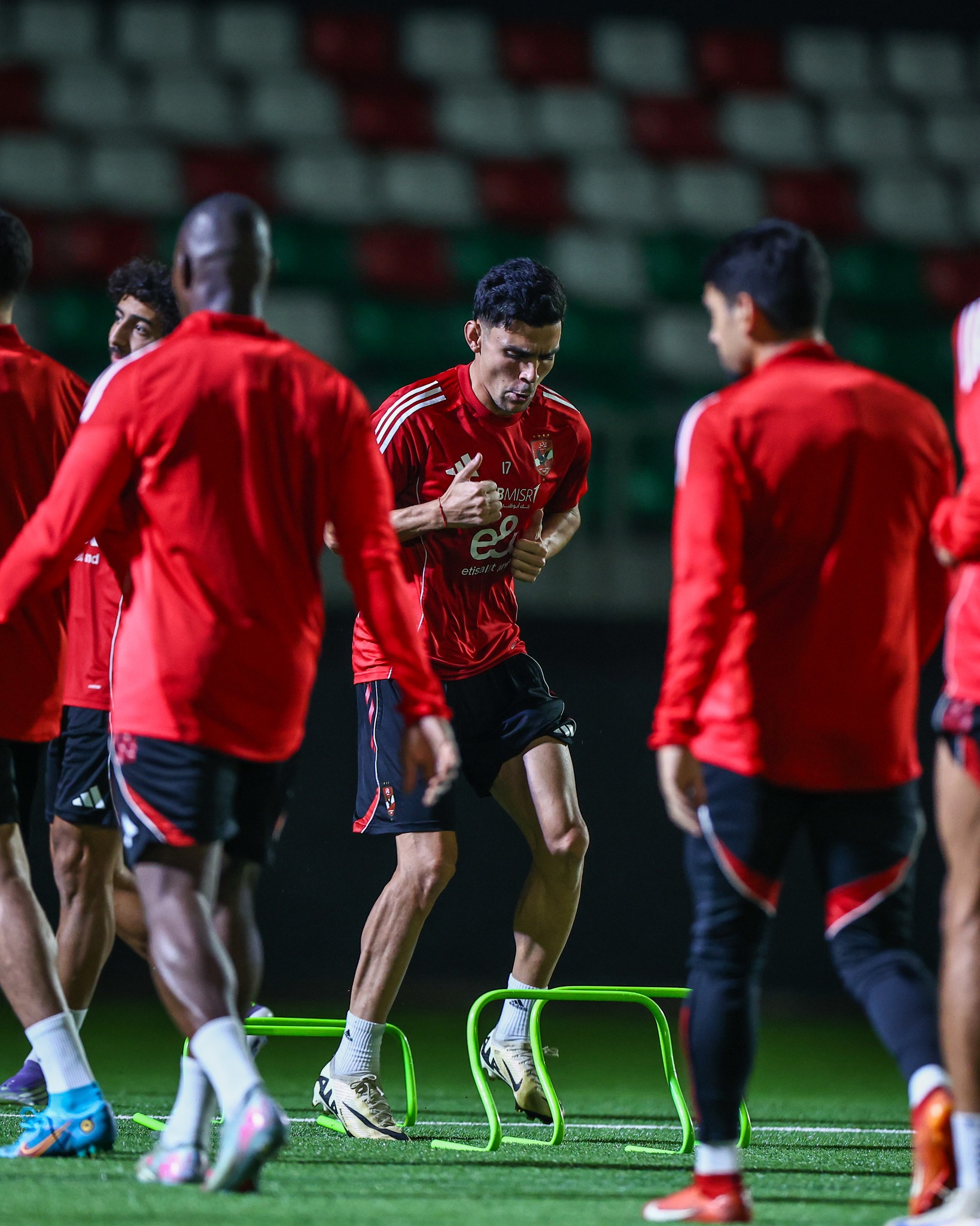 مران الاهلي في بورندى