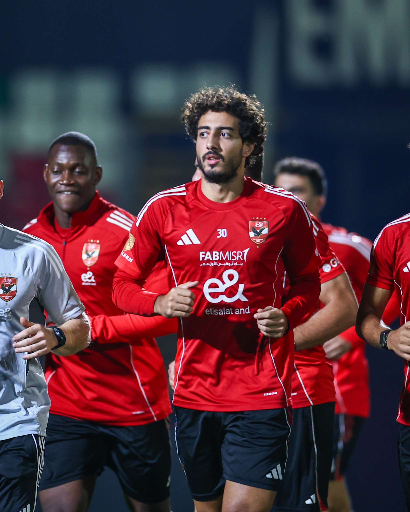 مران الاهلي الأول في بورندي