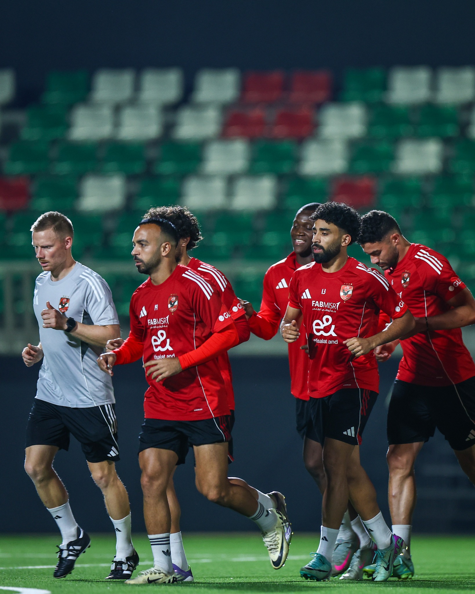 مران الأهلي في بورندى