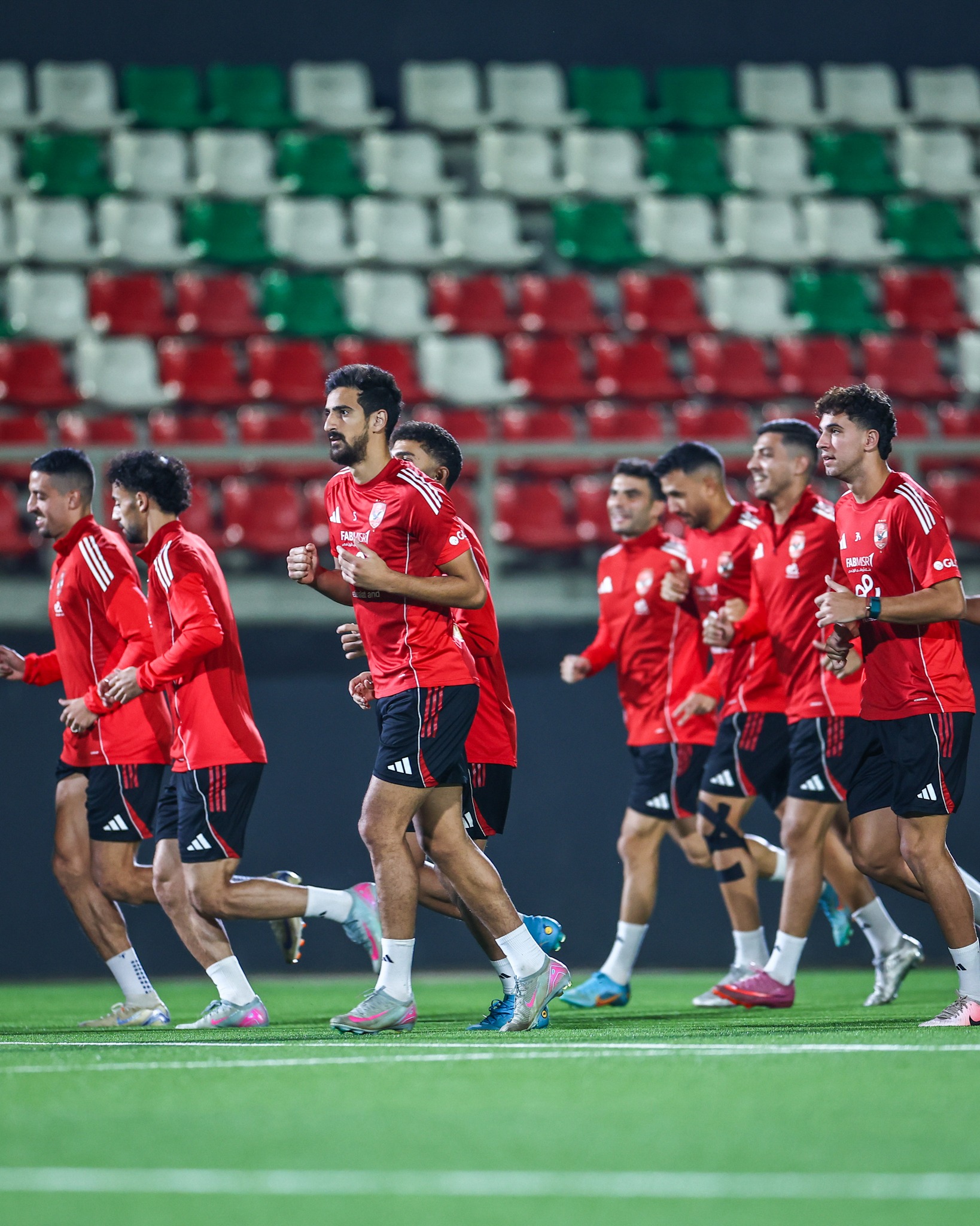 مران الأهلي في بورندي