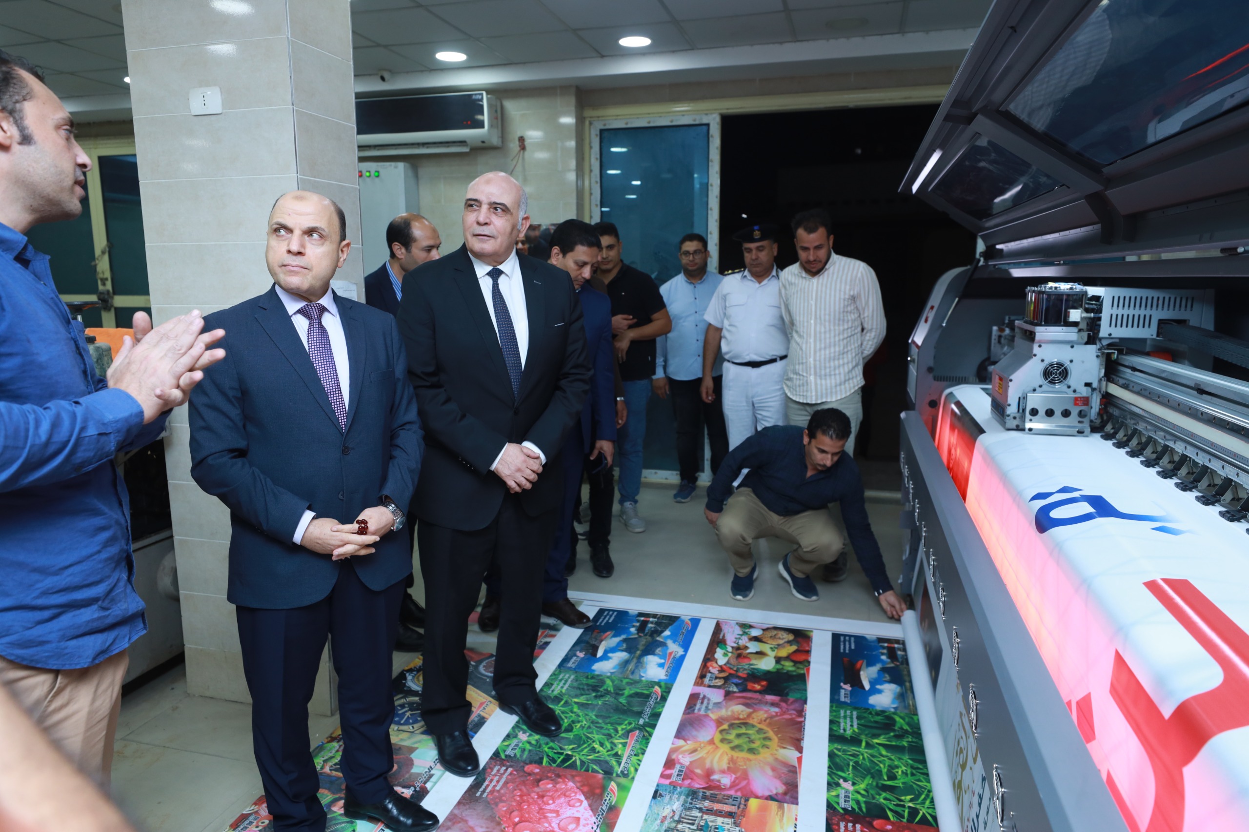 تطوير المطبعة المركزية بالمحافظة