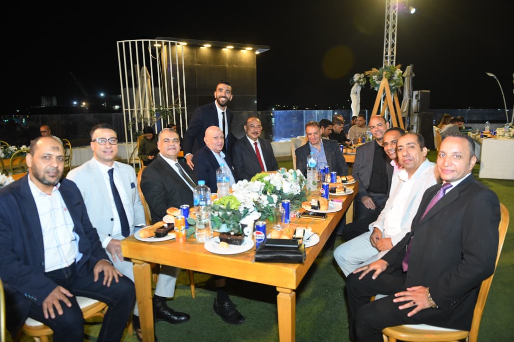 مشاركة الحاج حازم العمدة والنائب خالد طنطاوي والمرشح محمود الشيخ في حفل الزفاف