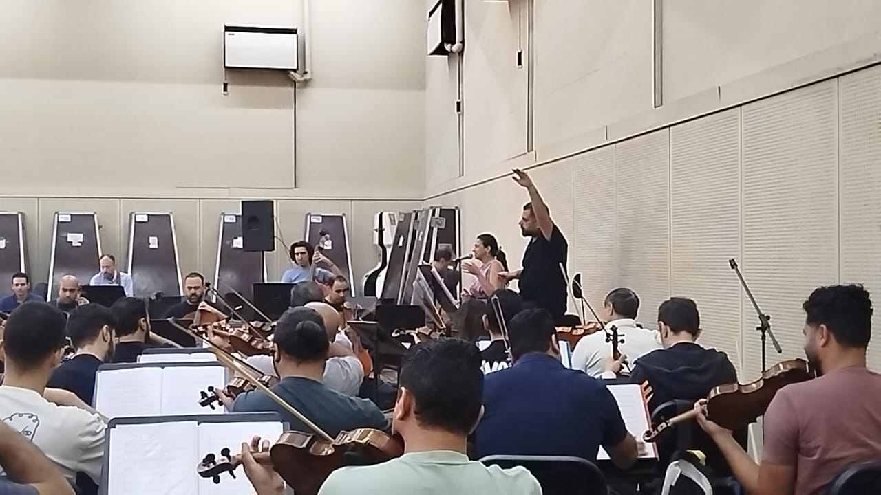 بروفة الموسيقار عادل عايش