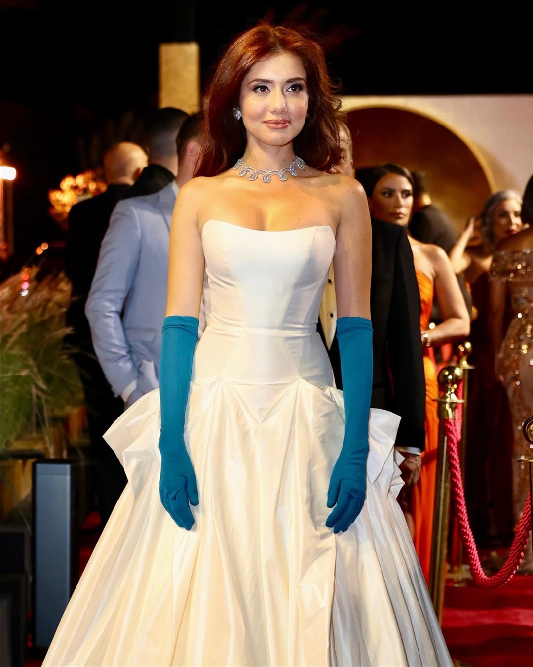 جيهان الشماشرجي بإطلالات راقية في مهرجان الجونة السينمائى  (3)