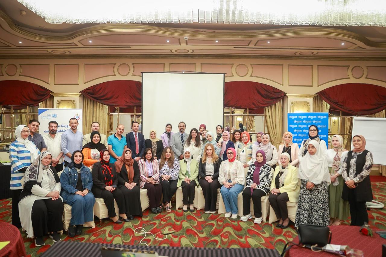 المشاركون فى الورشة