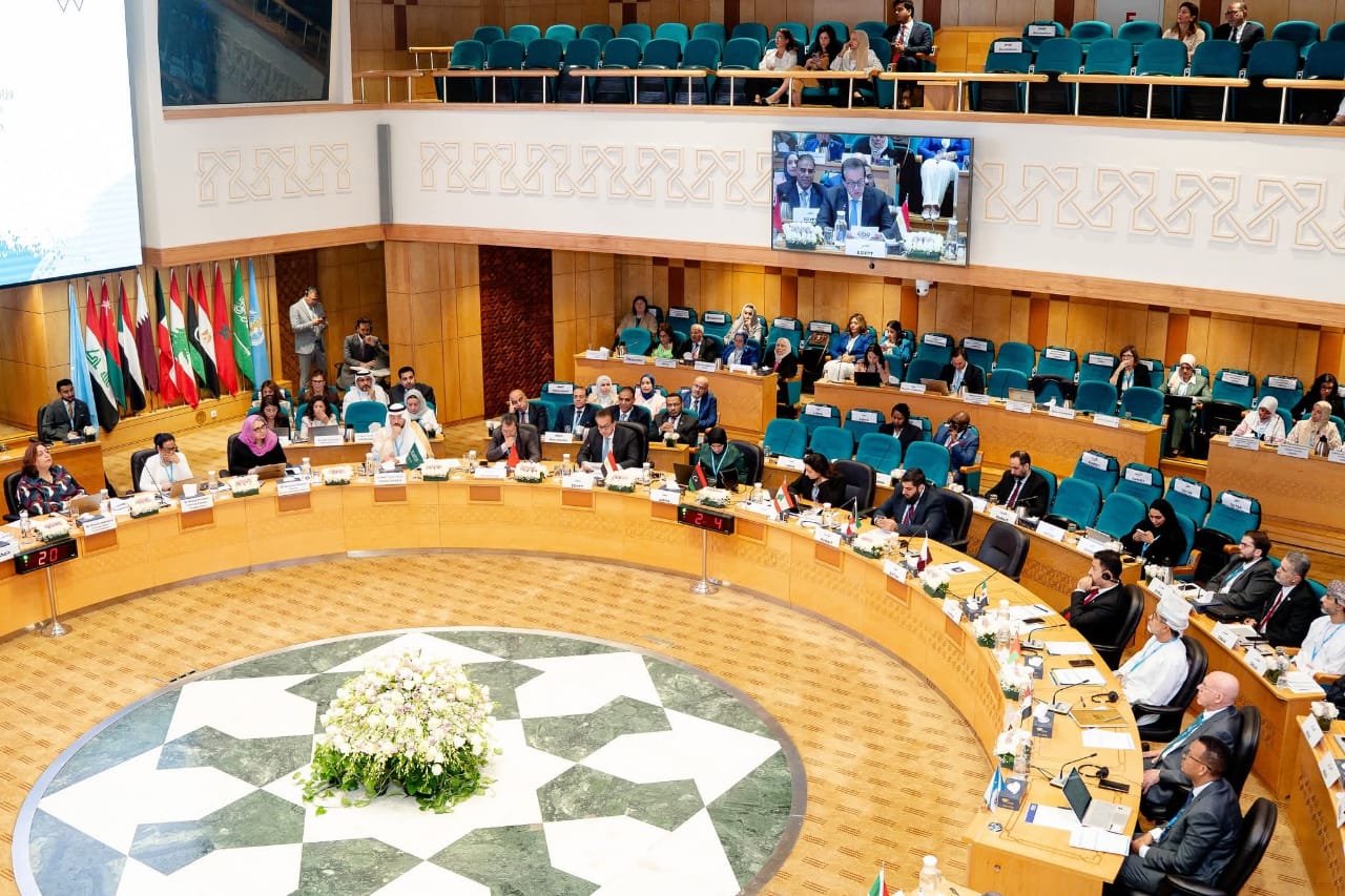 الوزراء العرب فى ختام الدورة