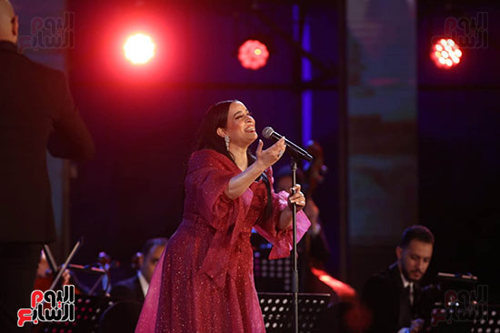 المطربة أسماء كمال مهرجان الموسيقى العربية