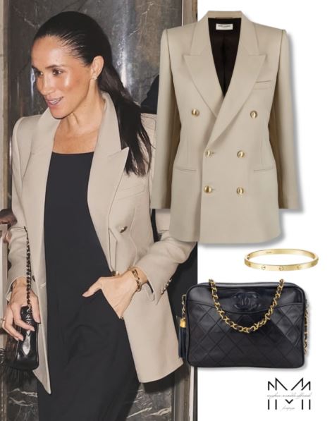 تفاصيل اطلالة ميجان ماركل