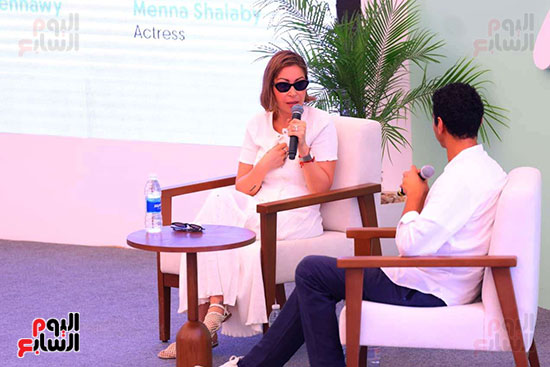 ندوة منة شلبي ندوة منة شلبي