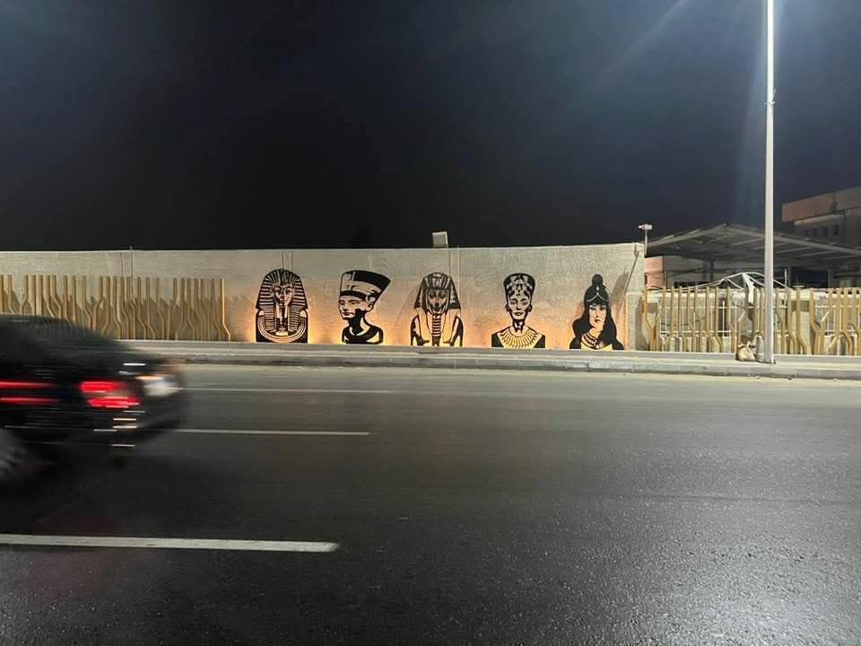 محيط المتحف المصرى الكبير محيط المتحف المصرى الكبير