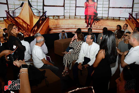 افتتاح معرض يسرا بمهرجان الجونة افتتاح معرض يسرا بمهرجان الجونة