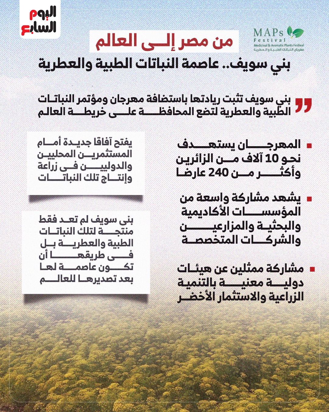 بني سويف عاصمة النباتات بني سويف عاصمة النباتات