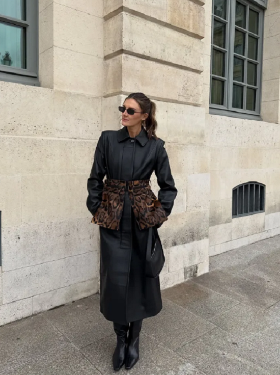 تنسيق البوت مع البالطو الطويل