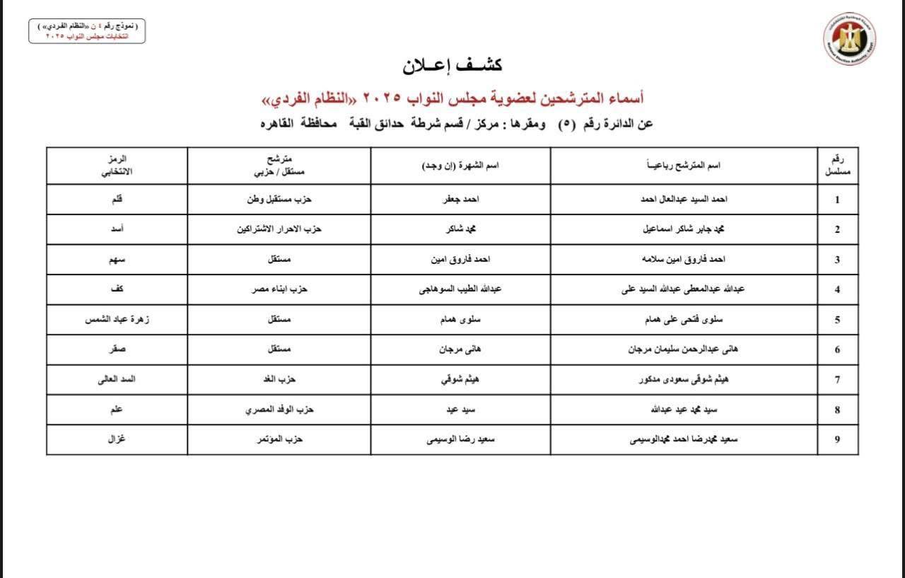 دوائر القاهرة (2)