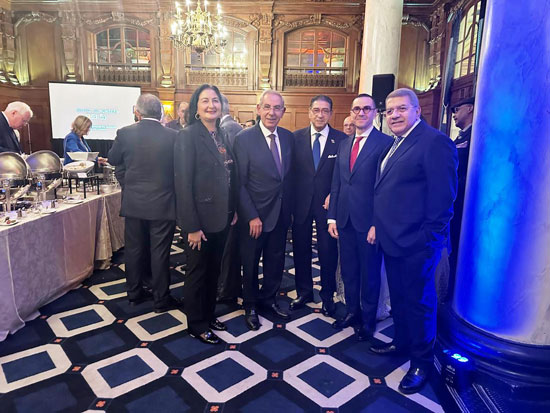 نظم البنك التجارى الدولى CIB حفل استقبال كبير بالعاصمة الأمريكية