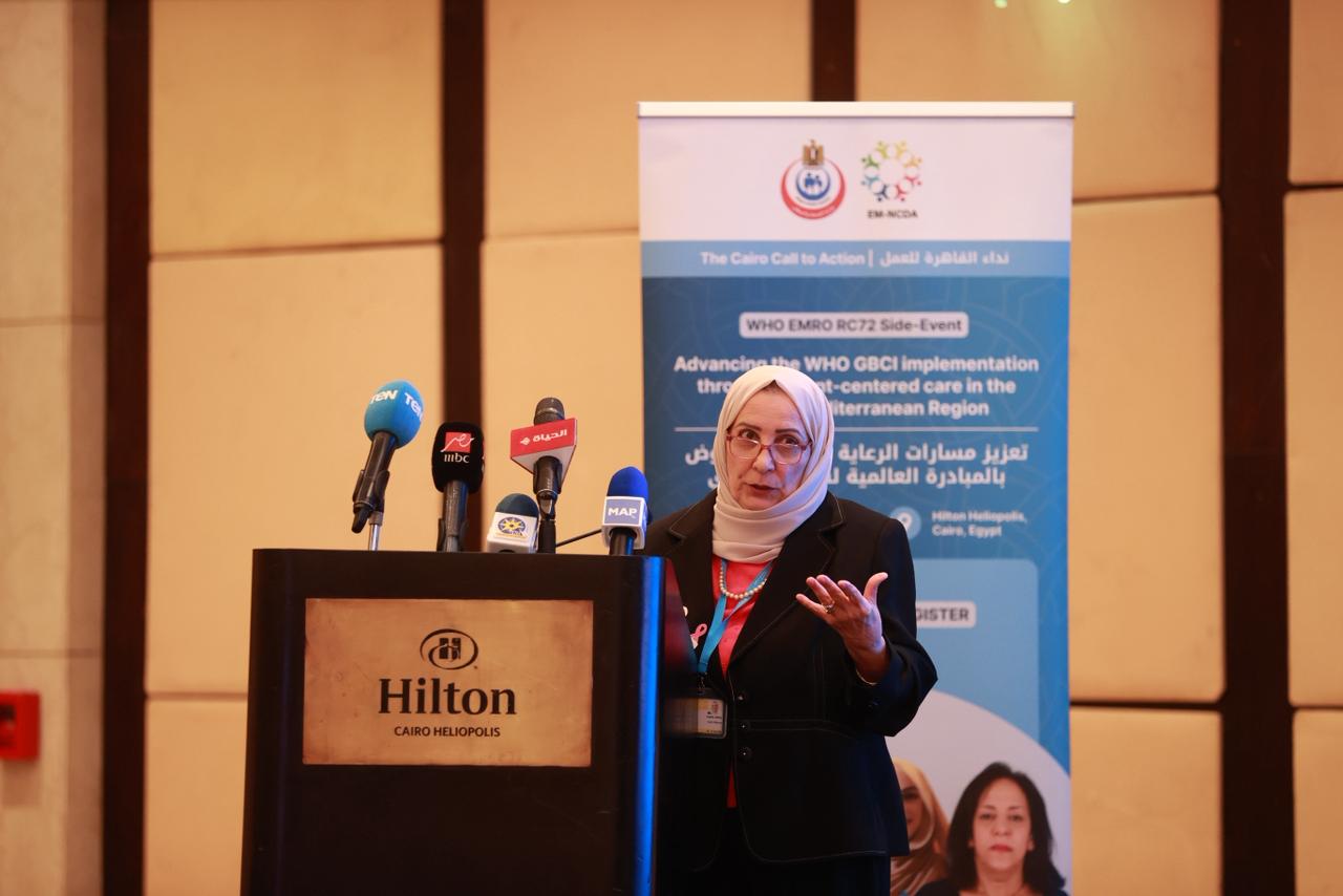 دكتورة ابتهال فاضل بالتحالف الإقليمي للأمراض غير المعدية