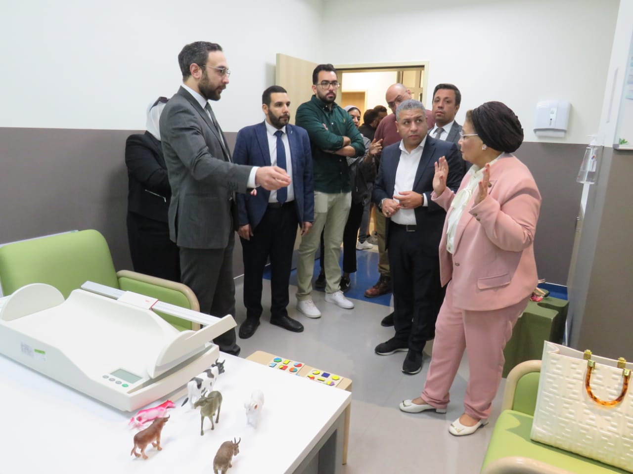 زيارة وزيرة الصحة