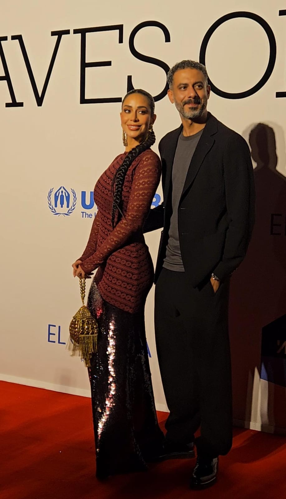 محمد فراج وبسنت شوقي واروي جودة وهدي المفتي بحفل عشاء كيت بلانشيت في مهرجان الجونة (1)