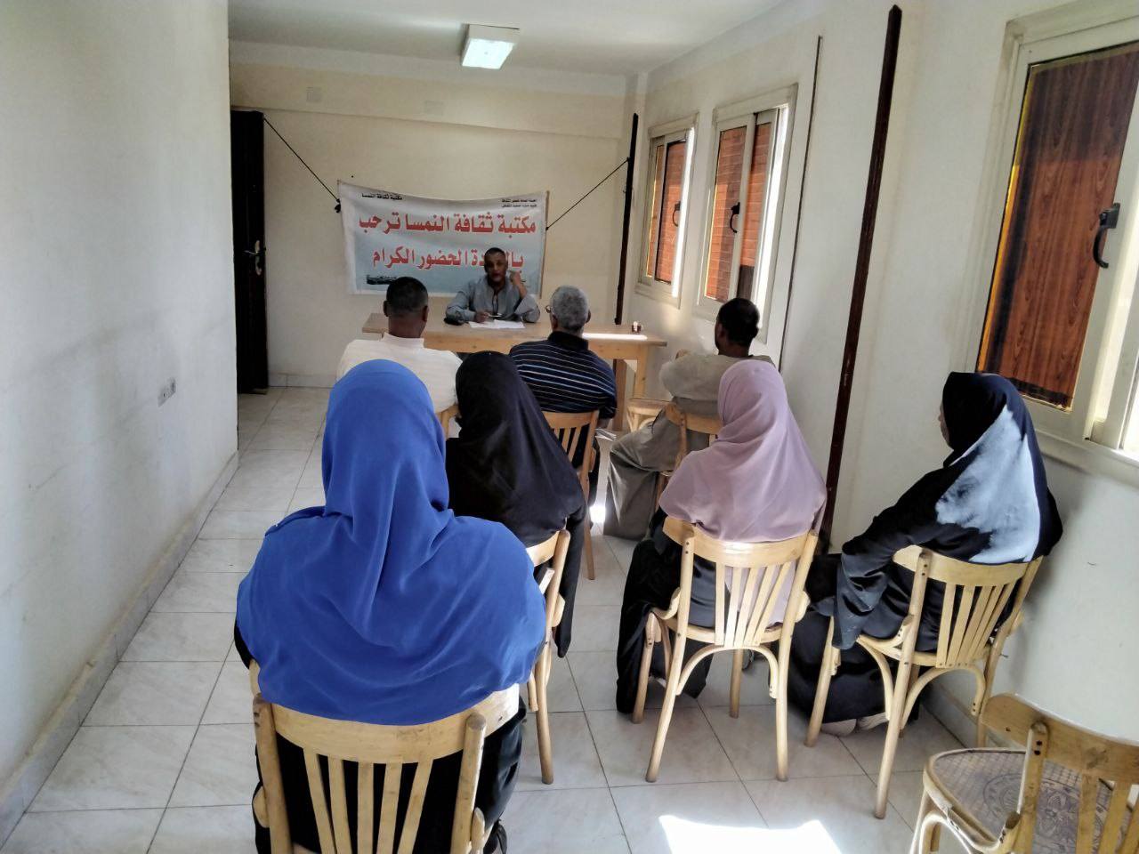 محاضرة بعنوان الإبداع والانسجام الروحي فى قصر ثقافة أرمنت