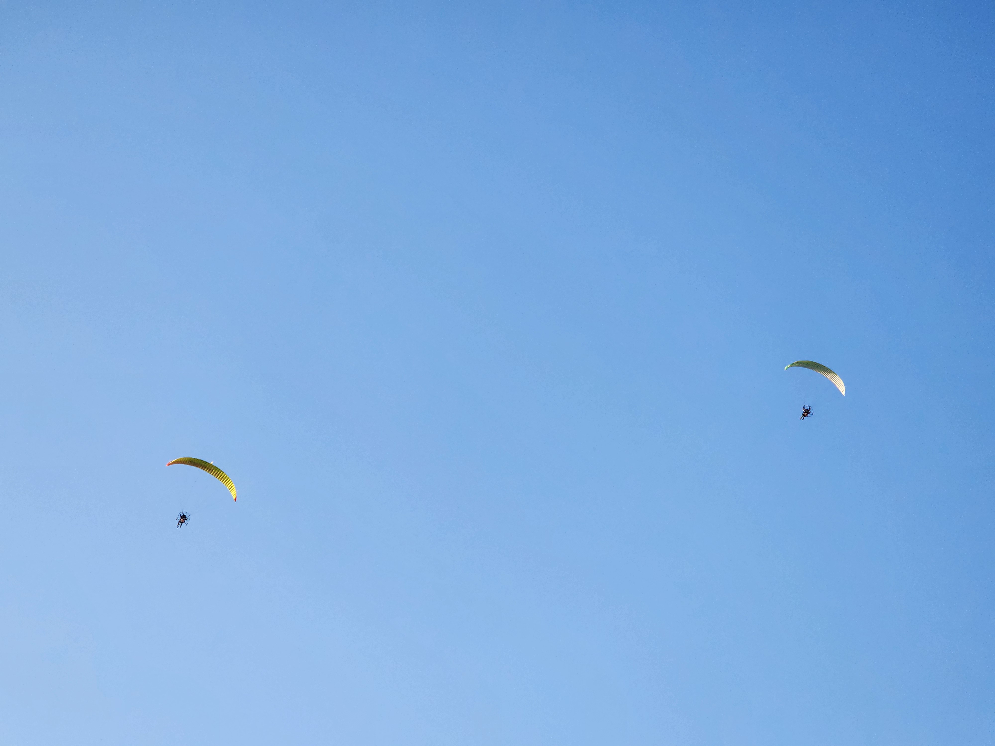 الباراموتور فى الأقصر