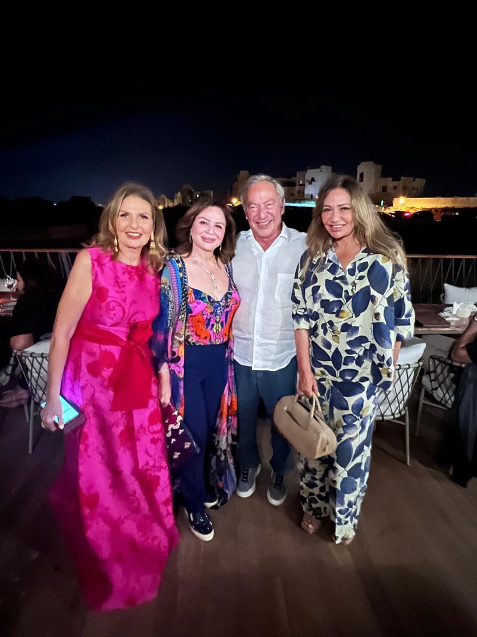 الهام شاهين وليلى علوى ويسرا وسميح ساويرس