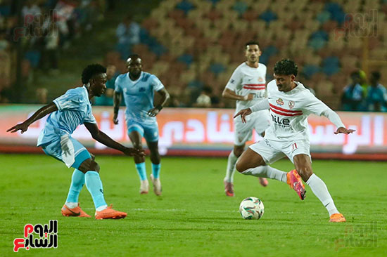 جانب من المباراة