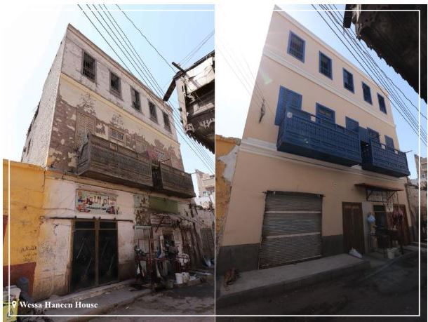 تطوير كبير ومميز فى المنازل التراثية حول إسنا