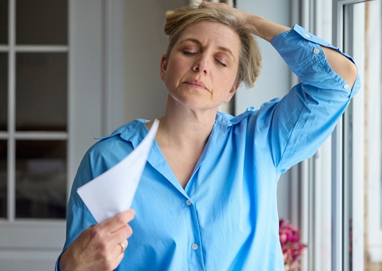 أعراض إنقطاع الطمث