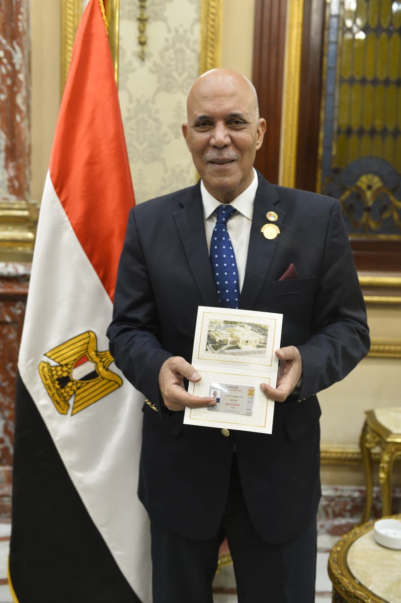 اللواء الحسن عباس عضو مجلس الشيوخ (1)