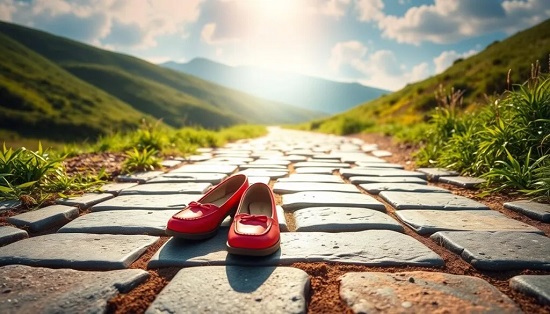 الحذاء الأحمر في الحلم