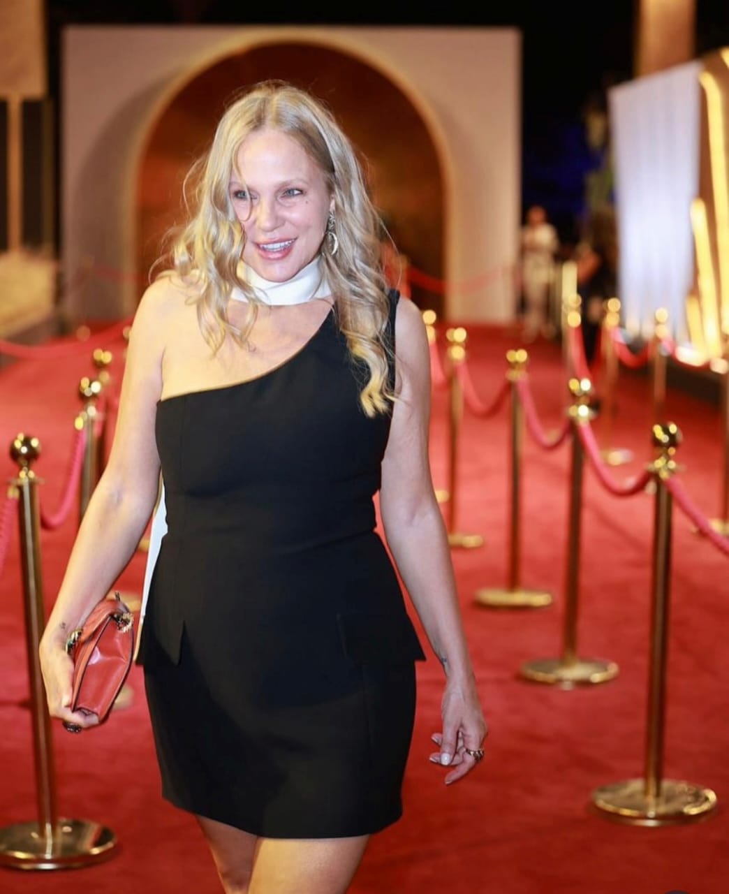 أحمد مالك وهدى المفتى وتارا عماد يحضرون عرض فيلم كولونيا متأخرا بسبب كيت بلانشيت (4)