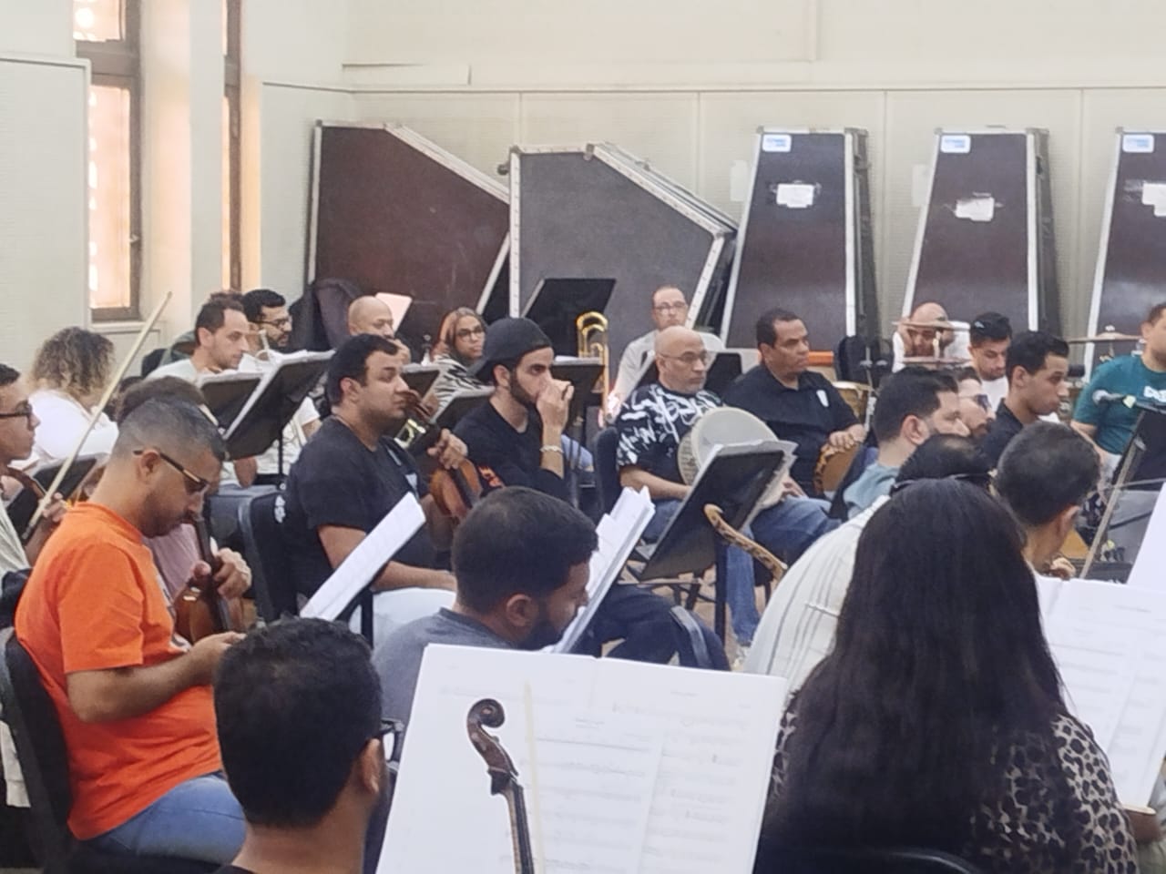 بروفة المطرب على الحجار