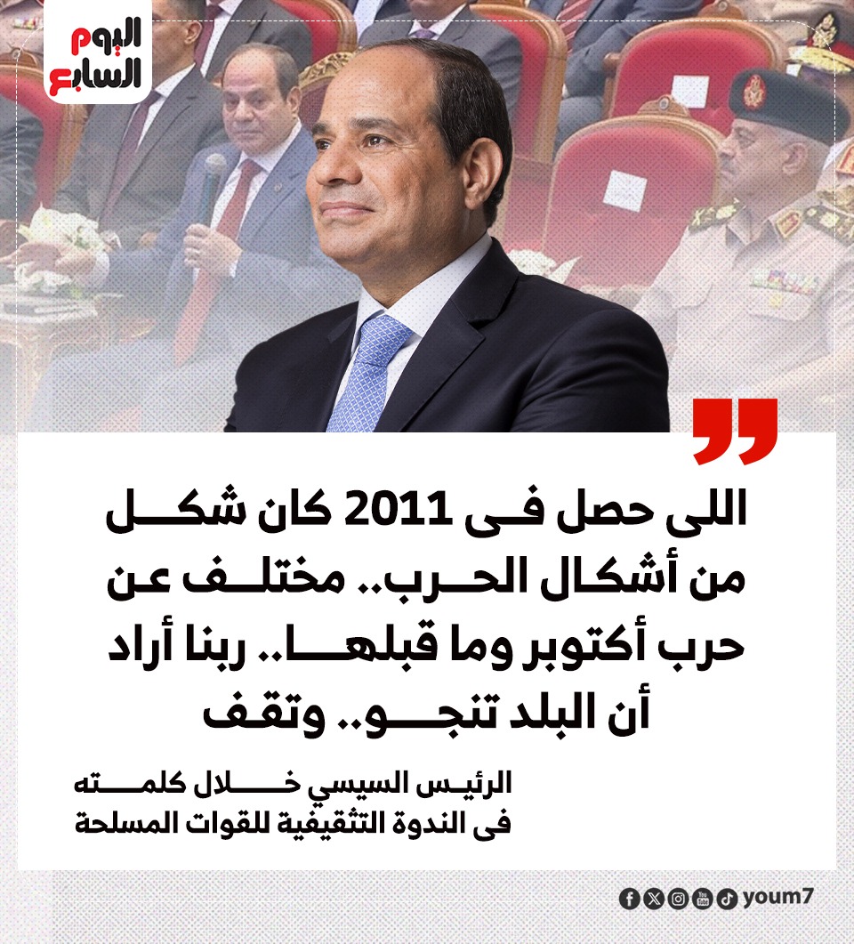 اللى حصل في 2011 كان شكل من أشكال الحرب
