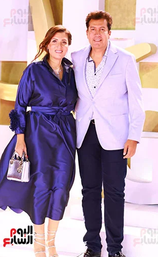 زوجة النجم هاني رمزي