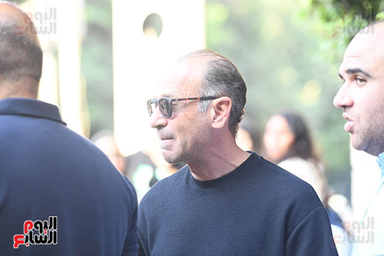 خلال تشييع جثمان والدة أمير عيد خلال تشييع جثمان والدة أمير عيد