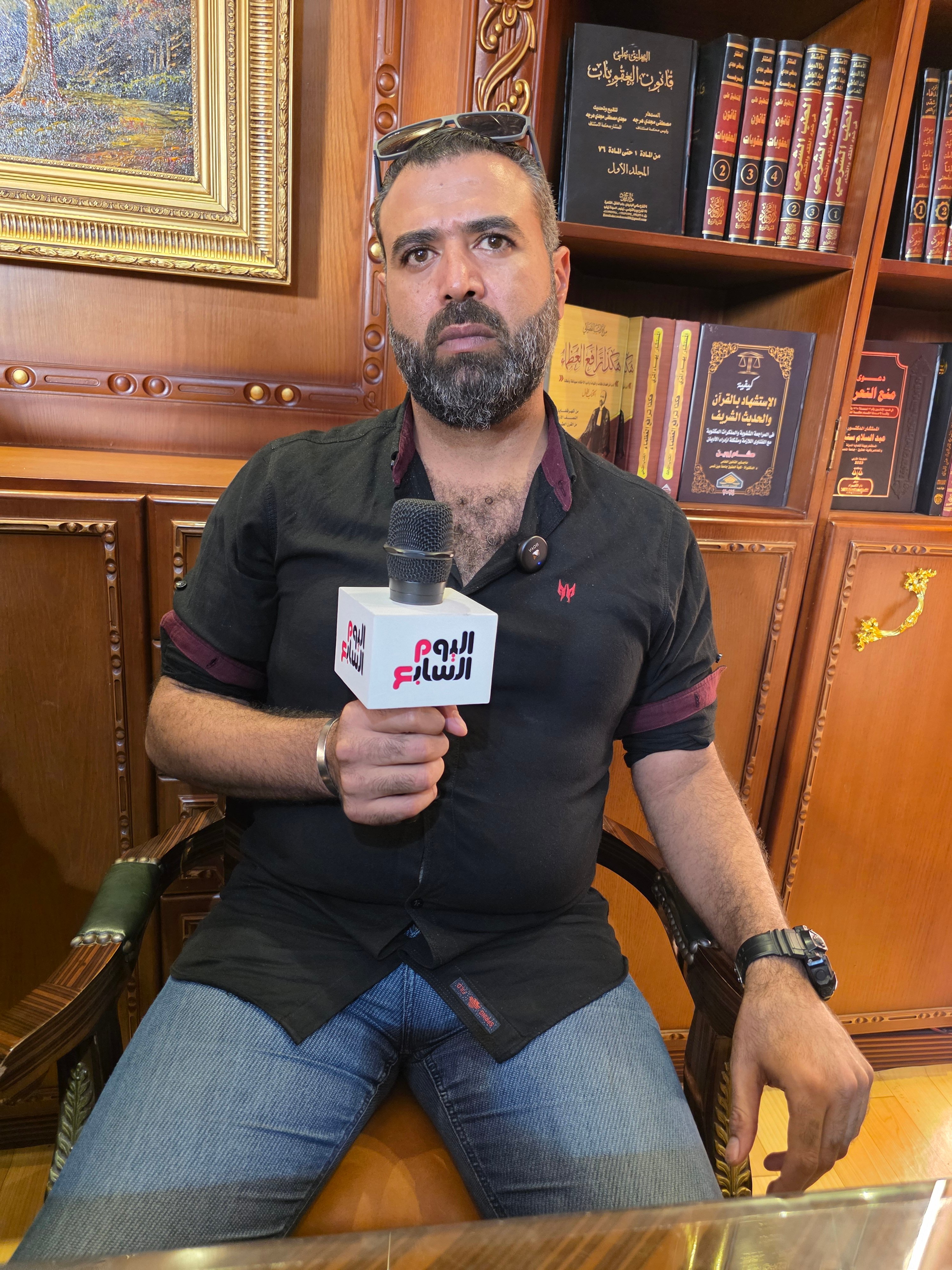والد الطفل المجنى عليه والد الطفل المجنى عليه