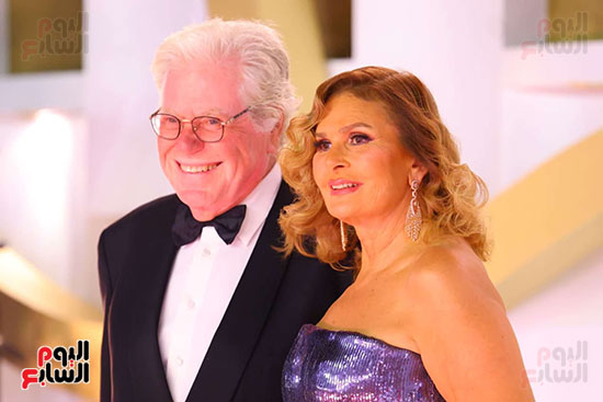 حسين فهمى ويسرا