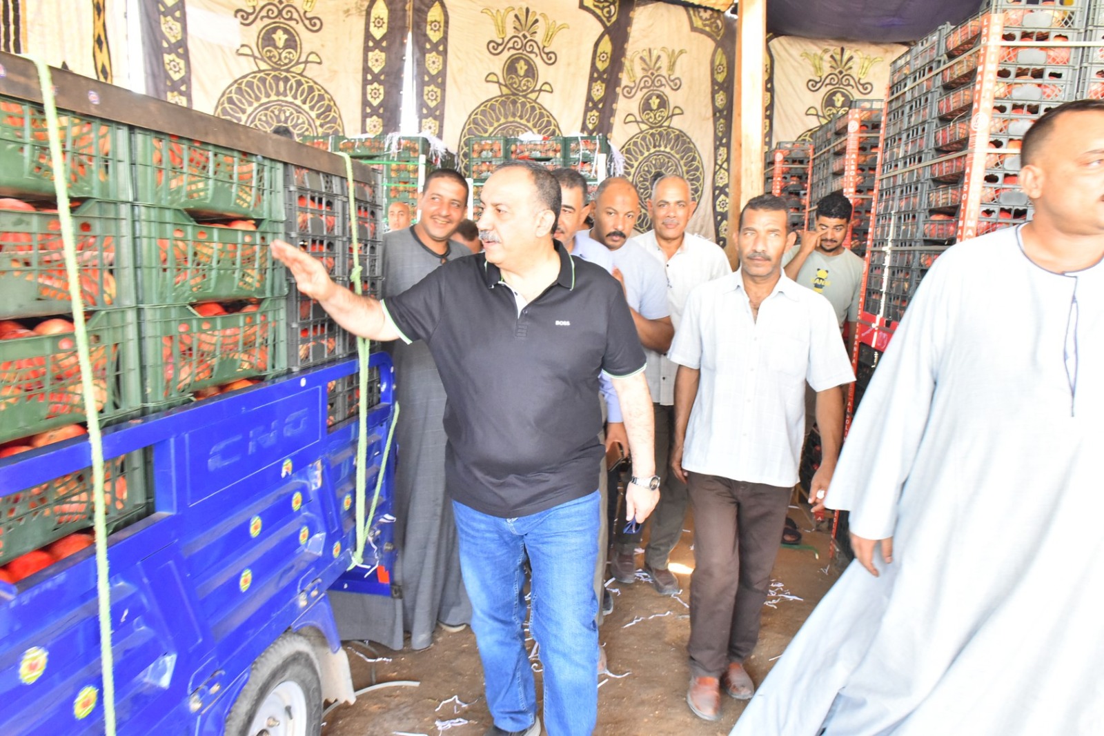 الدولة تبدأ في إنشاء مصنع الرمان يقام علي 40 فدان (1)