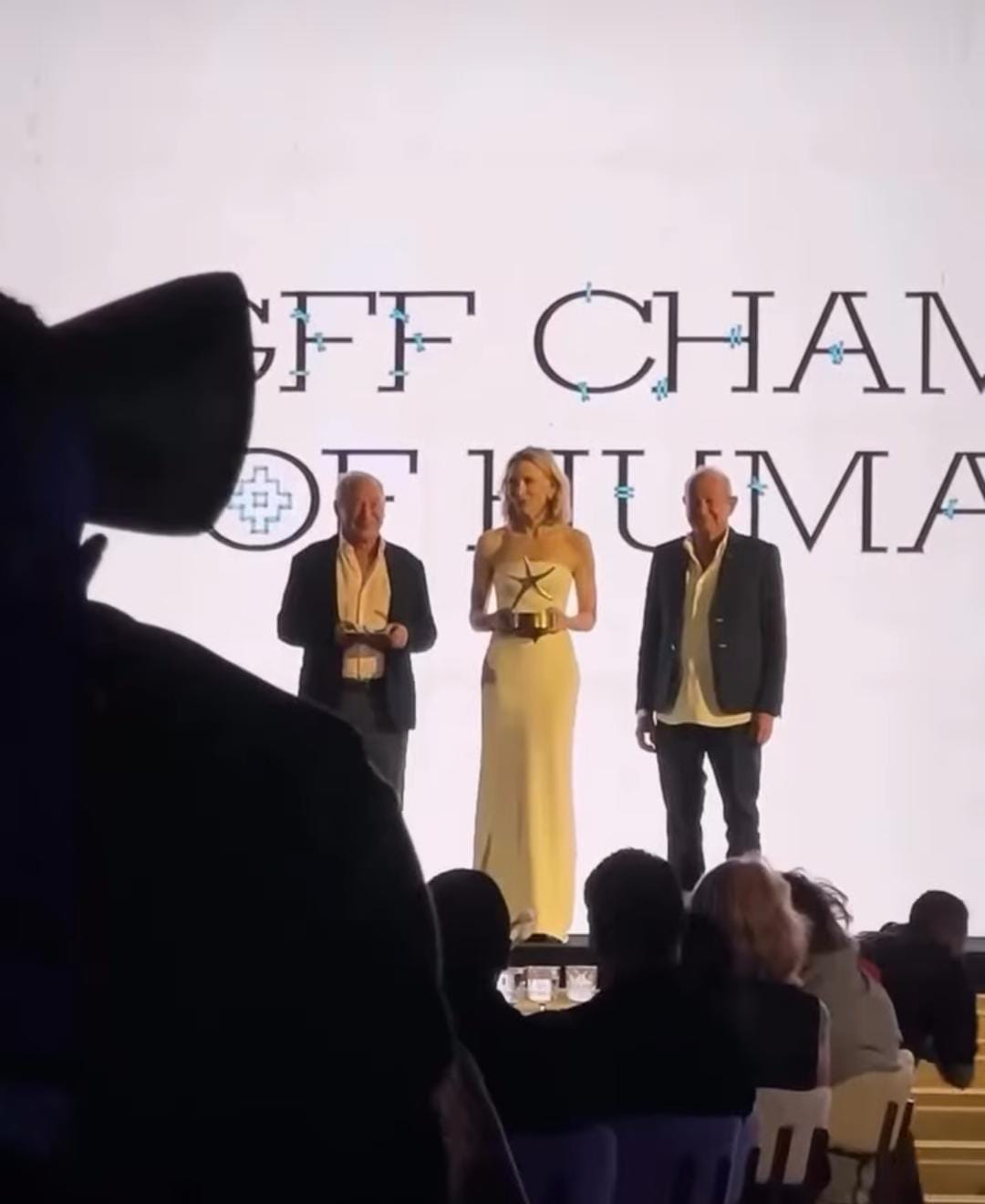 مهرجان الجونة السينمائي يمنح كيت بلانشيت جائزة بطلة الإنسانية (3)