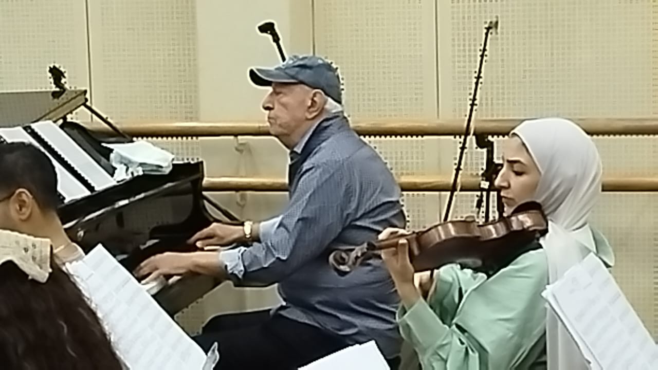 اليوم السابع داخل بروفات عمر خيرت  (3)