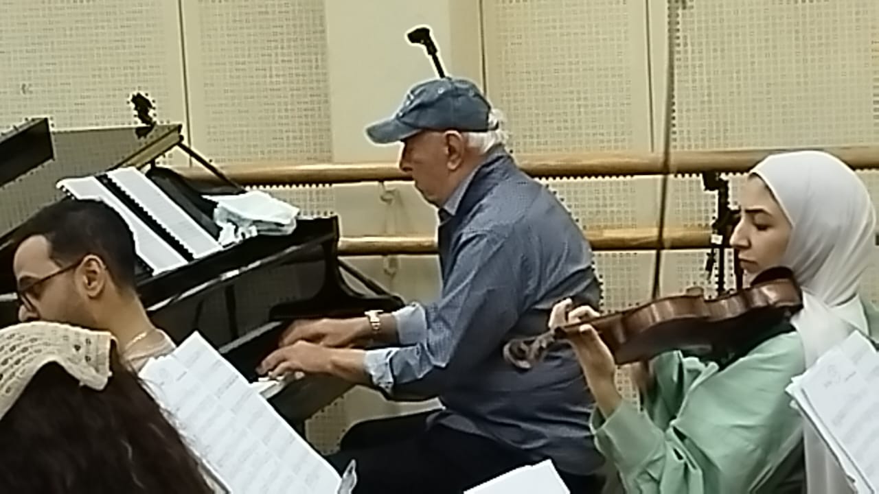 اليوم السابع داخل بروفات عمر خيرت  (2)