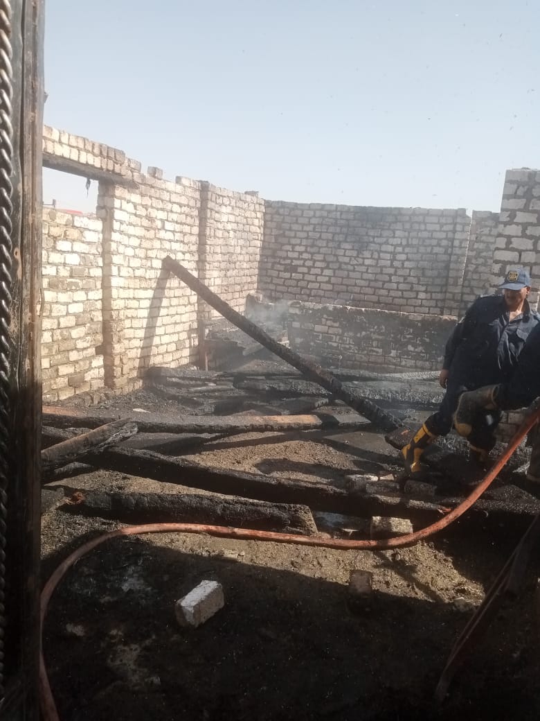 آثار الحريق 