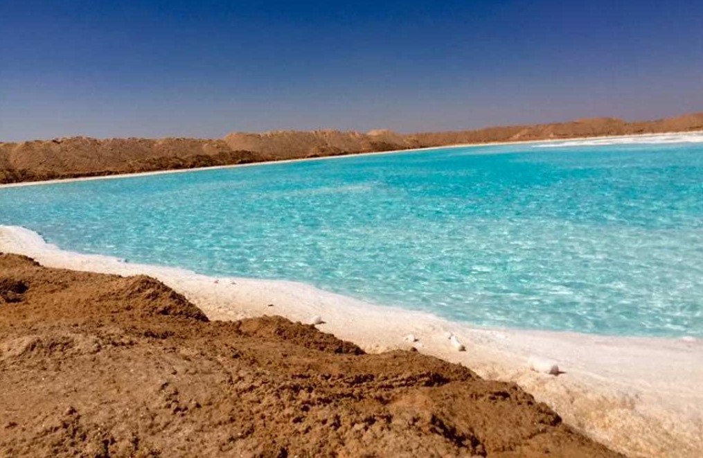 بحيرات الملح في سيوة
