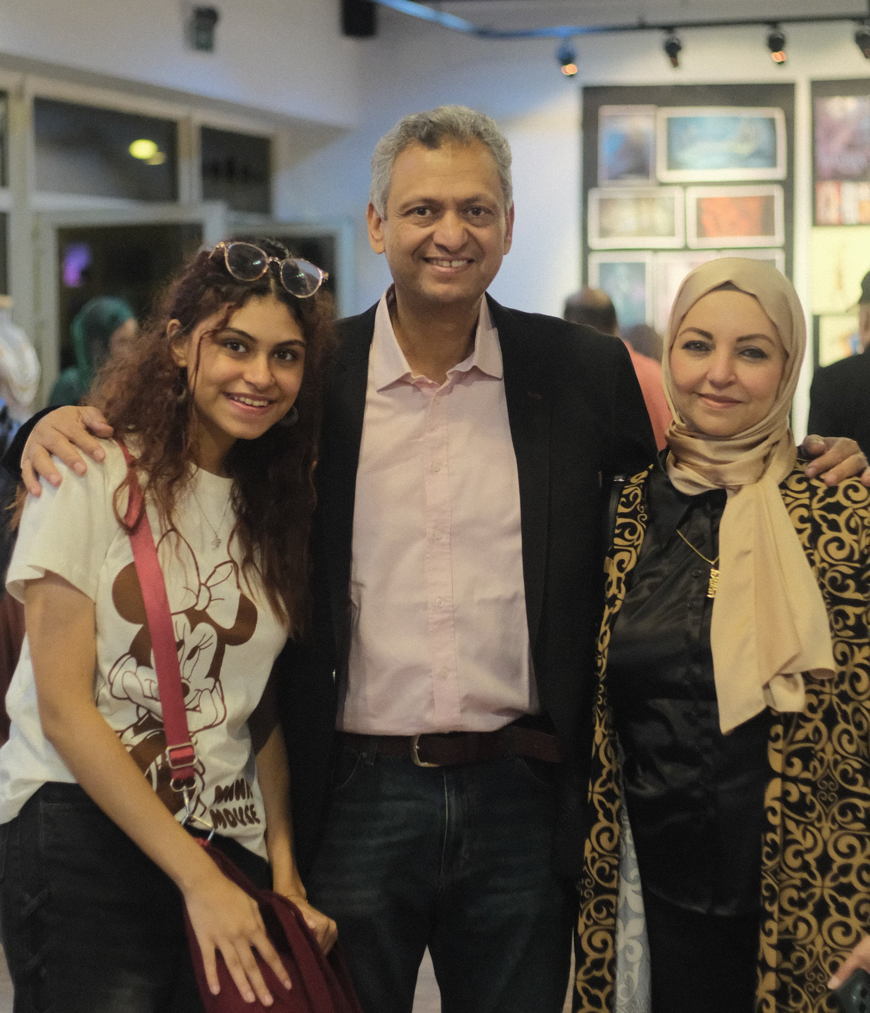 جانب من معرض لمشاريع تخرج طلاب قسم الديكور بجامعة حلوان فى دار الأوبرا المصرية (8)