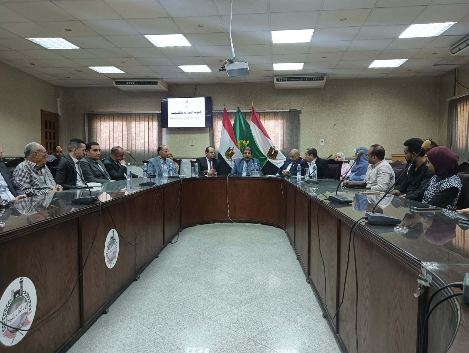 الندوة بالغرفة التجارية بالقليوبية الندوة بالغرفة التجارية بالقليوبية